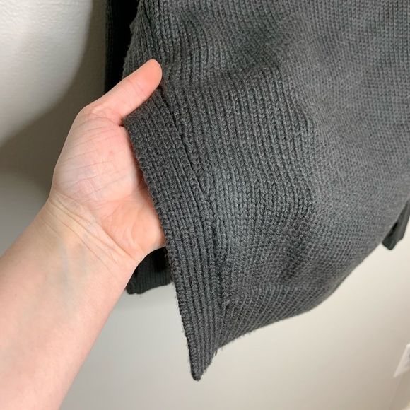 Lululemon Yin to You Sweater Dark Grey Size 6 - Picture 5 of 8